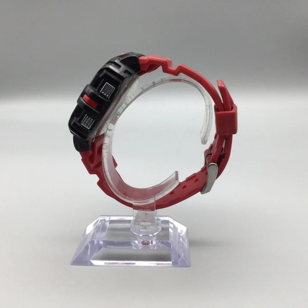 Armitron Pro Sport 40/8244 Mens Watch 48mm Red Black Digital 100M New Battery
